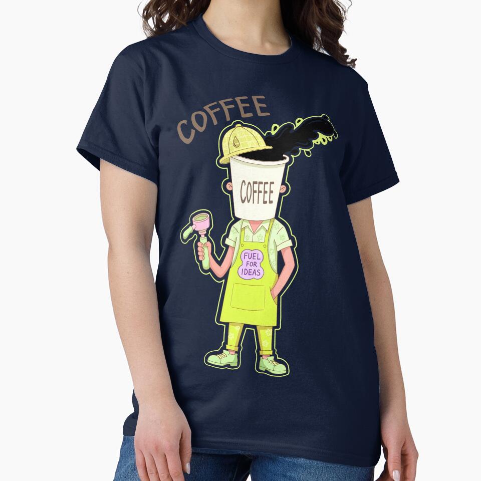 Funny Coffee Lover – Fuel for Ideas by RitaRuni1992
