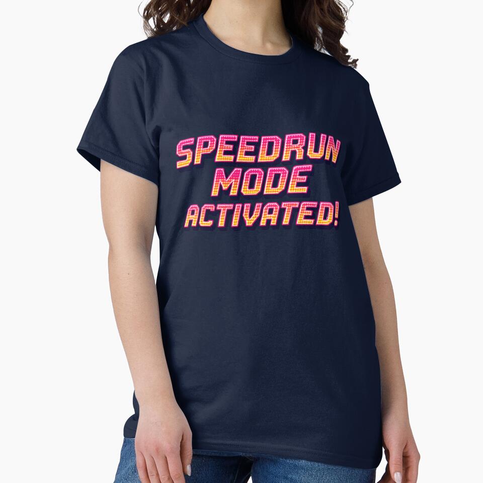 Speedrun Mode Activated: Retro Pixel Screen by Jollys-ArtShop
