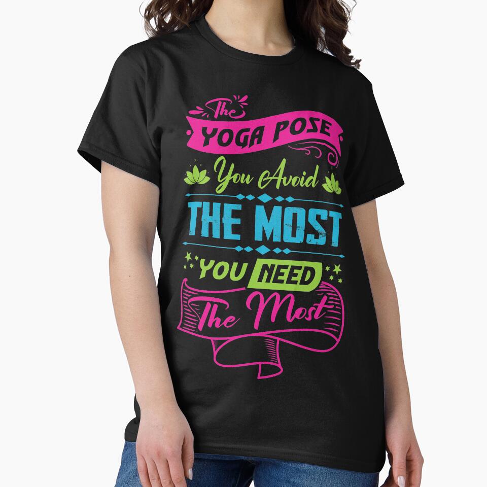 The yoga pose you avoid the most, you need the most. by Beefytee