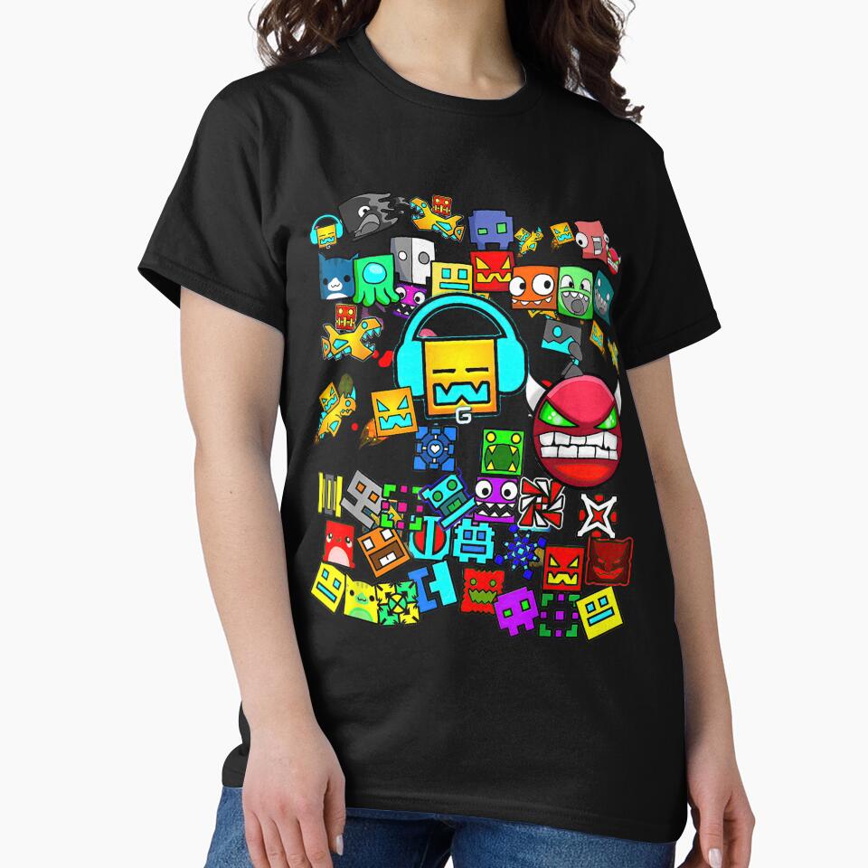 Video Game Geometry Video Gamer Lover Dash Gang Dash Crew by najaks