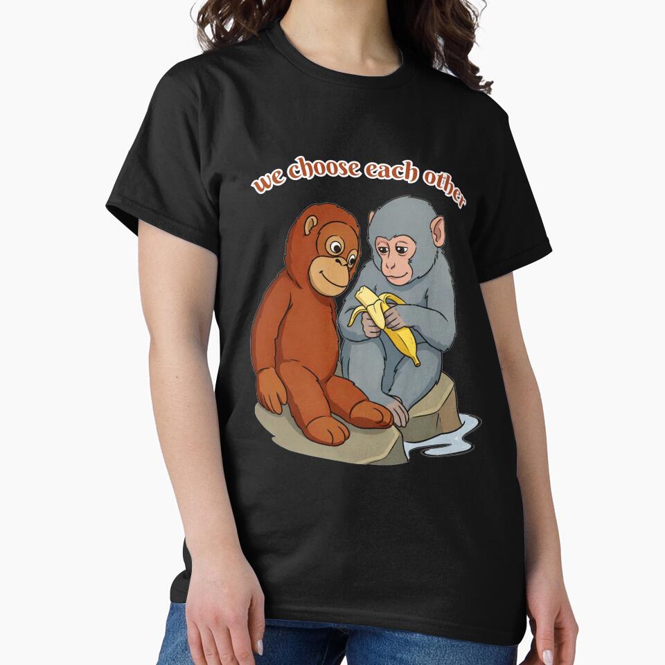 Chosen Family – Emotional Support Monkey Illustration by A-Szczesniak