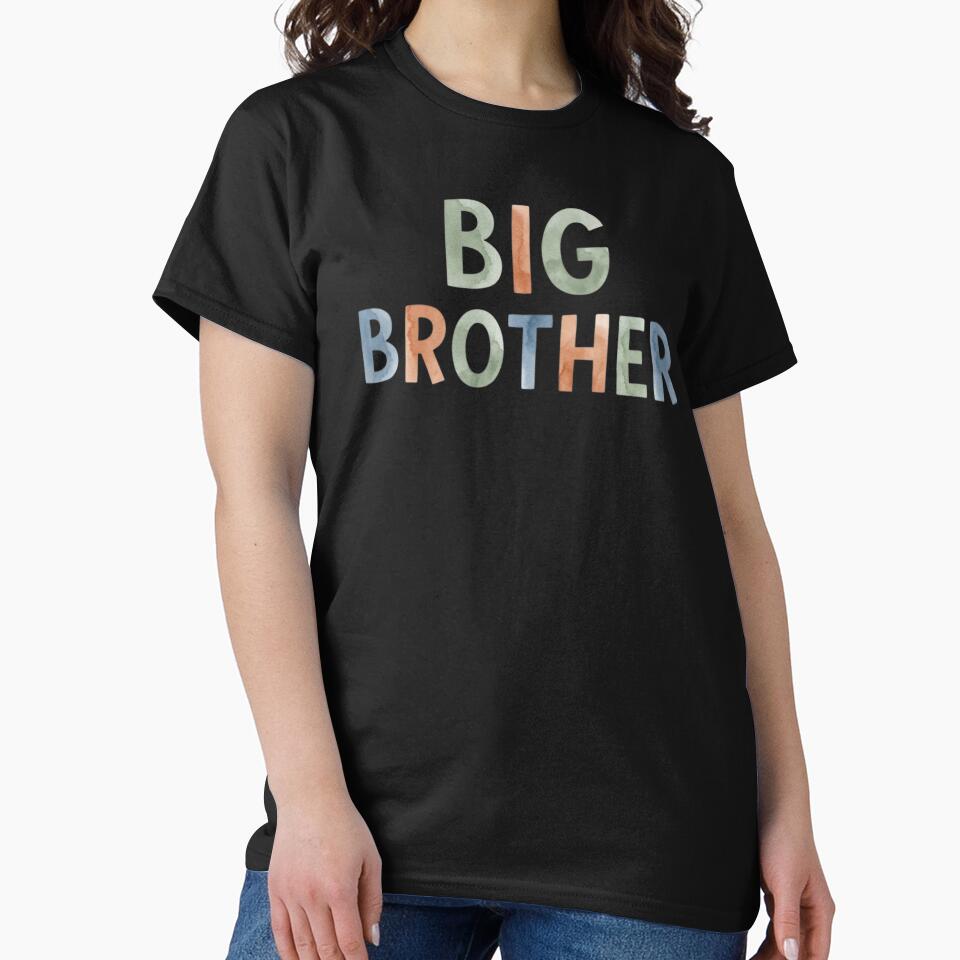 Big brother toddler - Cute Pregnancy Announcement Gift by raedattia