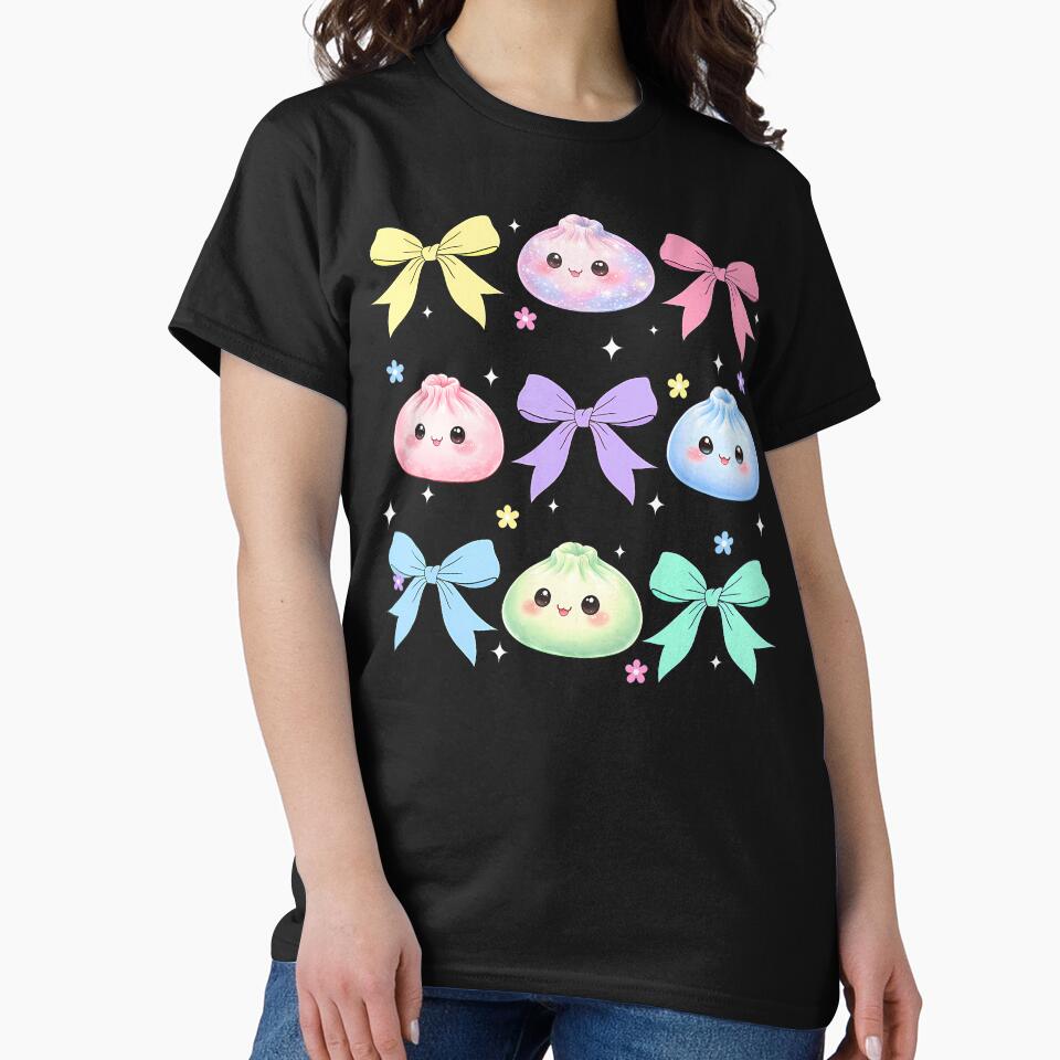 Kawaii Dumpling Cute Pastel Anime Dumpling Lovers by Apparel-Vortex