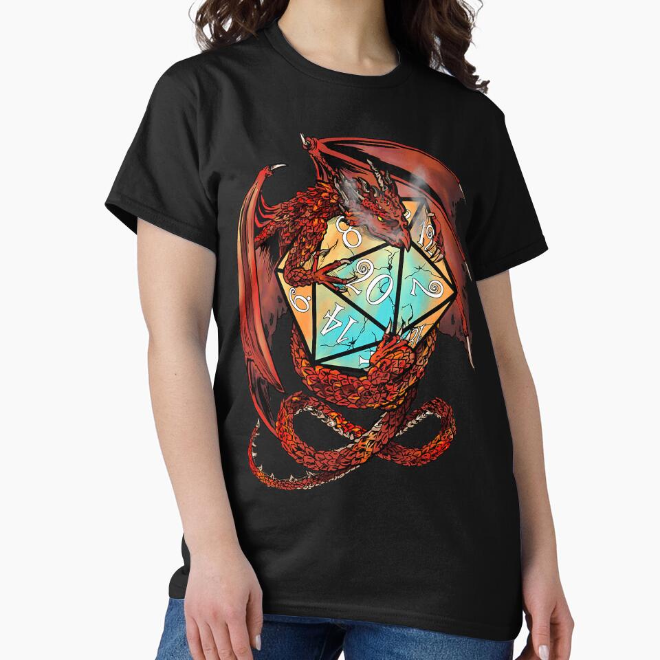 Red Dragon Dice by EleaseMaltais