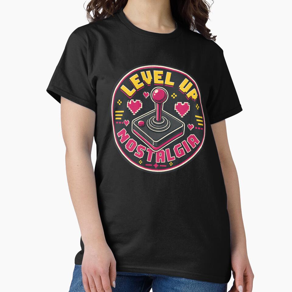 Arcade Level Up Joystick Gamer by Sketchlegacy
