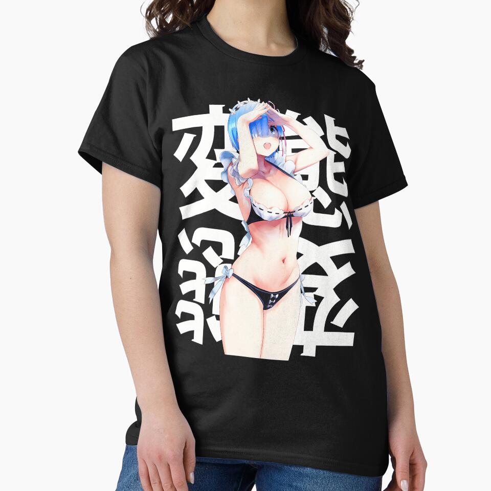 Japanese Anime Kawaii Lewd Maid Waifu Otaku by Lhwatsrdina