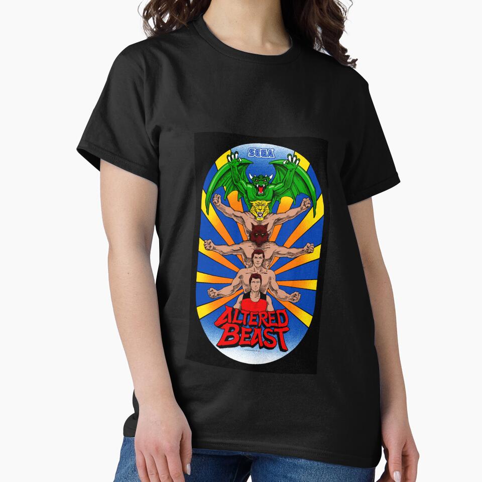 Retro Style Altered Beast Arcade Art Design by TheRainFamily