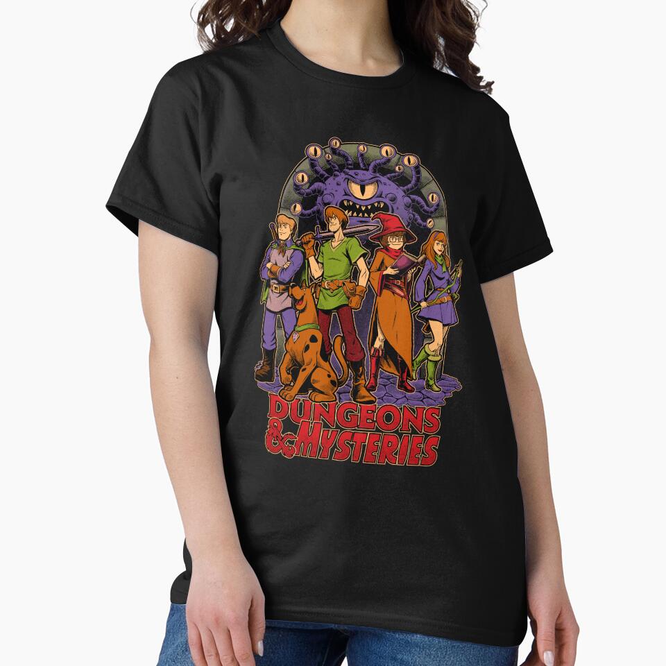 Dungeons and Mysteries - RPG Vintage Dog Cartoon by Studio Mootant
