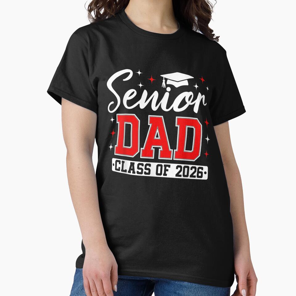 Senior Dad Class Of 2026 Graduation Father by salmzouriart