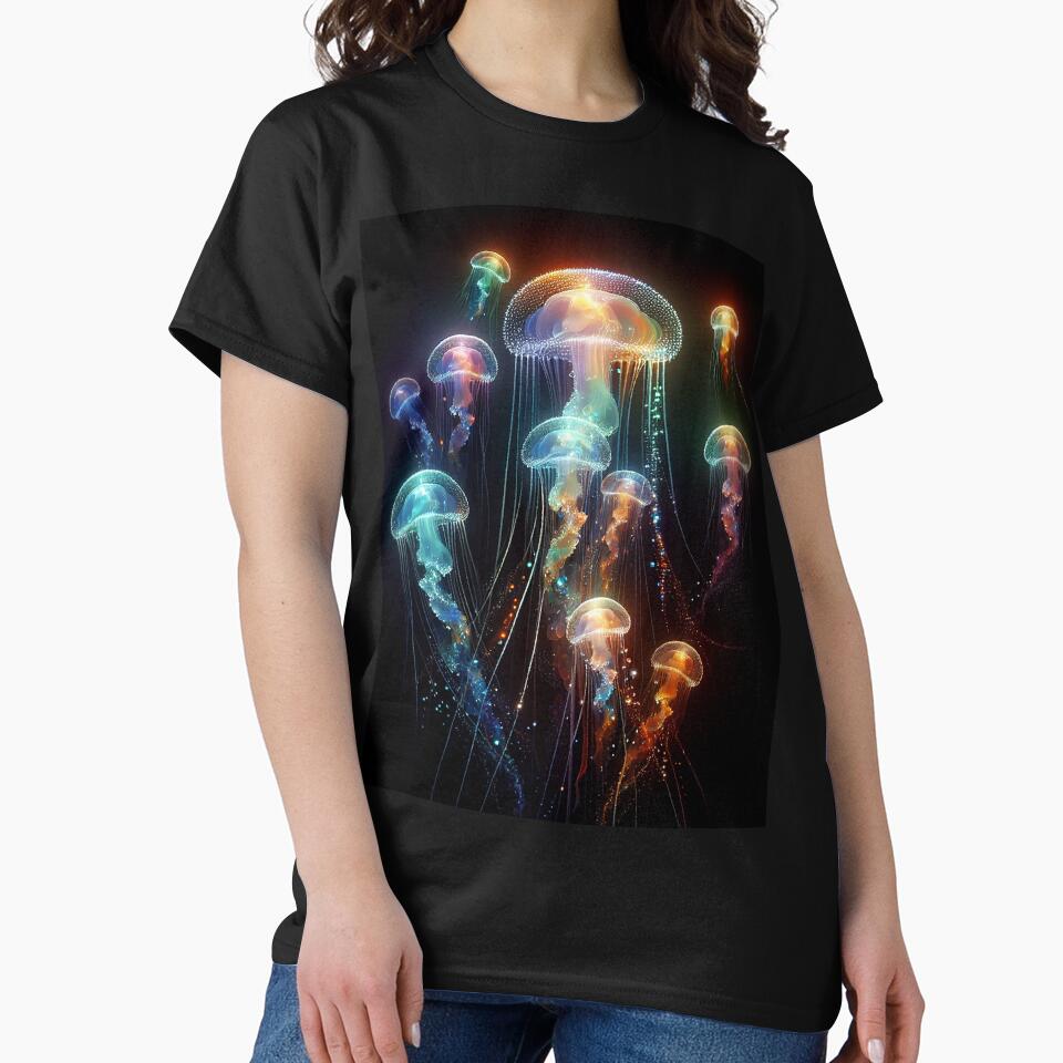 Dance of the Illuminated Jellyfish by zzz888