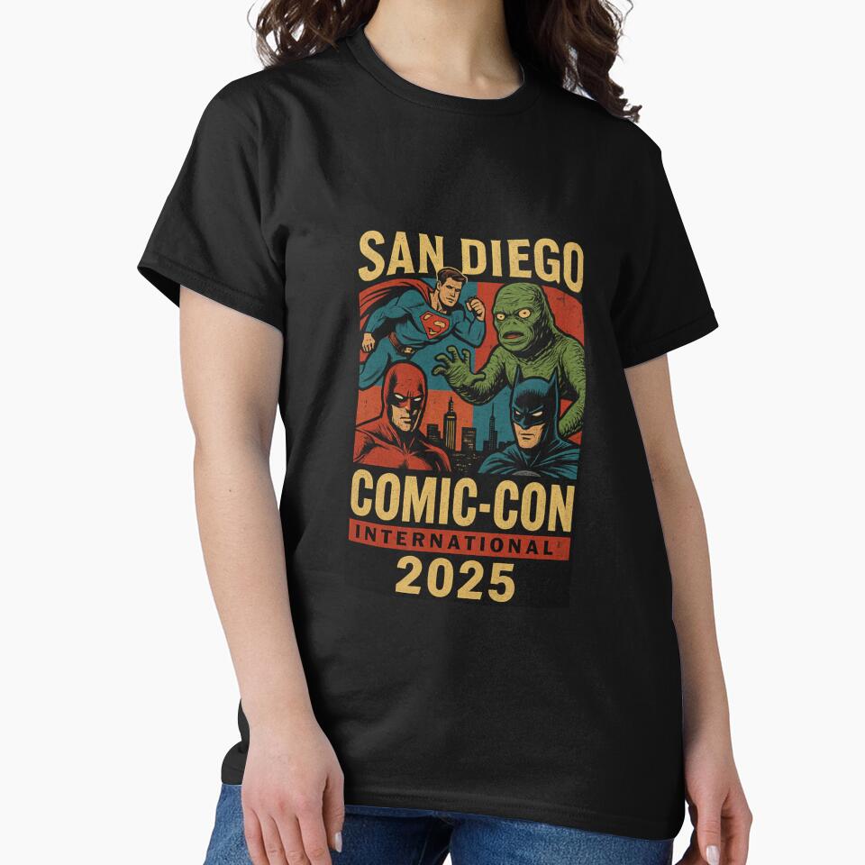 San Diego Comic-Con 2025 Retro Superhero Tribute by Fantsy-world
