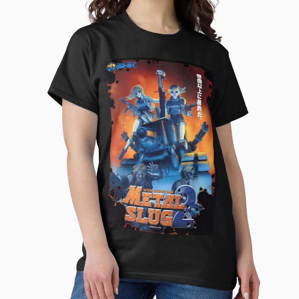 Metal Slug 2 Retro Arcade Poster by Retr0Tshirts