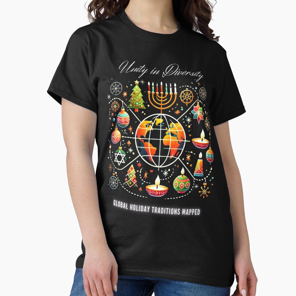 Unity in Diversity: Global Holiday Traditions Mapped by PIXelayDesigns
