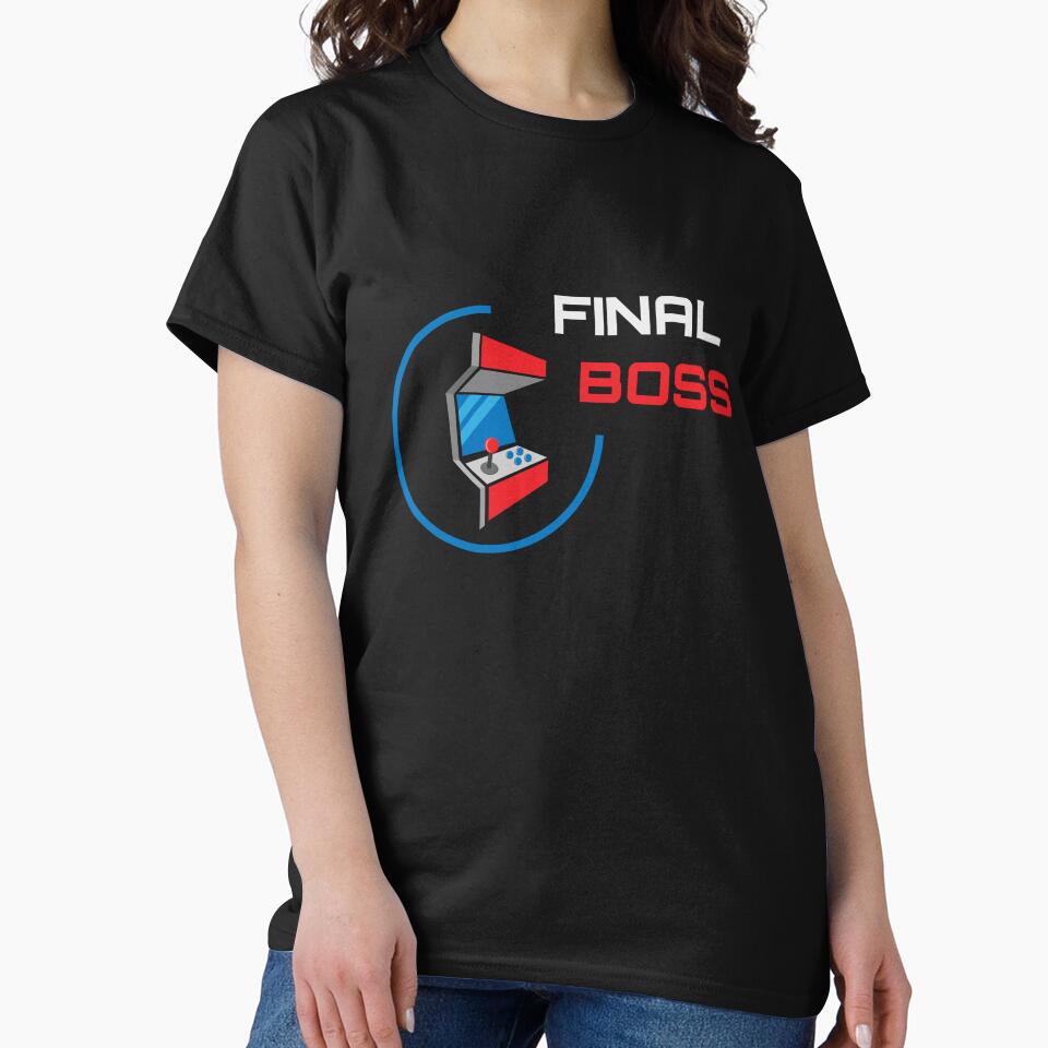 Final Boss Retro Arcade Gamer by ElectroSphere46