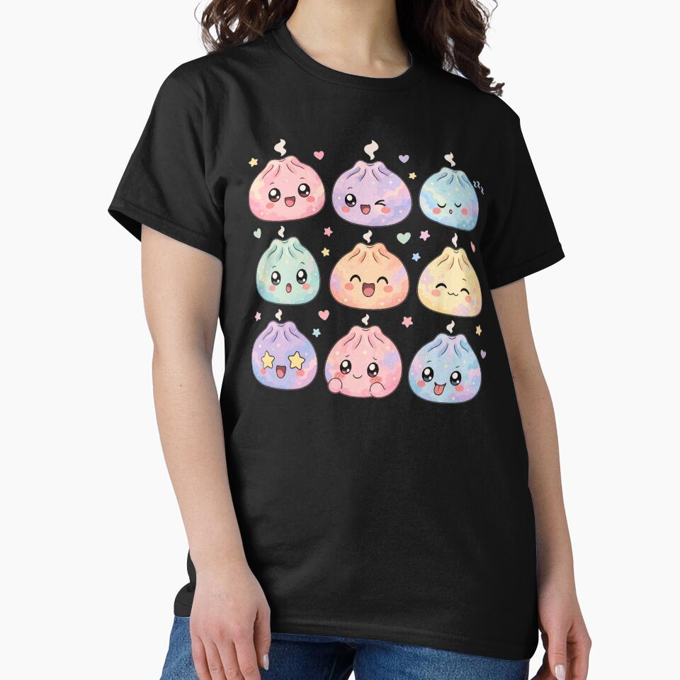 Cute Dumpling Kawaii Pastel Anime Dumpling Lovers Kids Girls by clothesy7