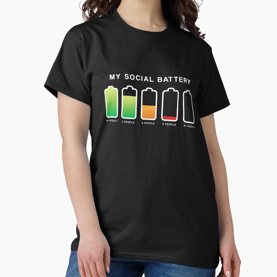 My Social Battery Introvert (Socially Drained) by bulaklakin