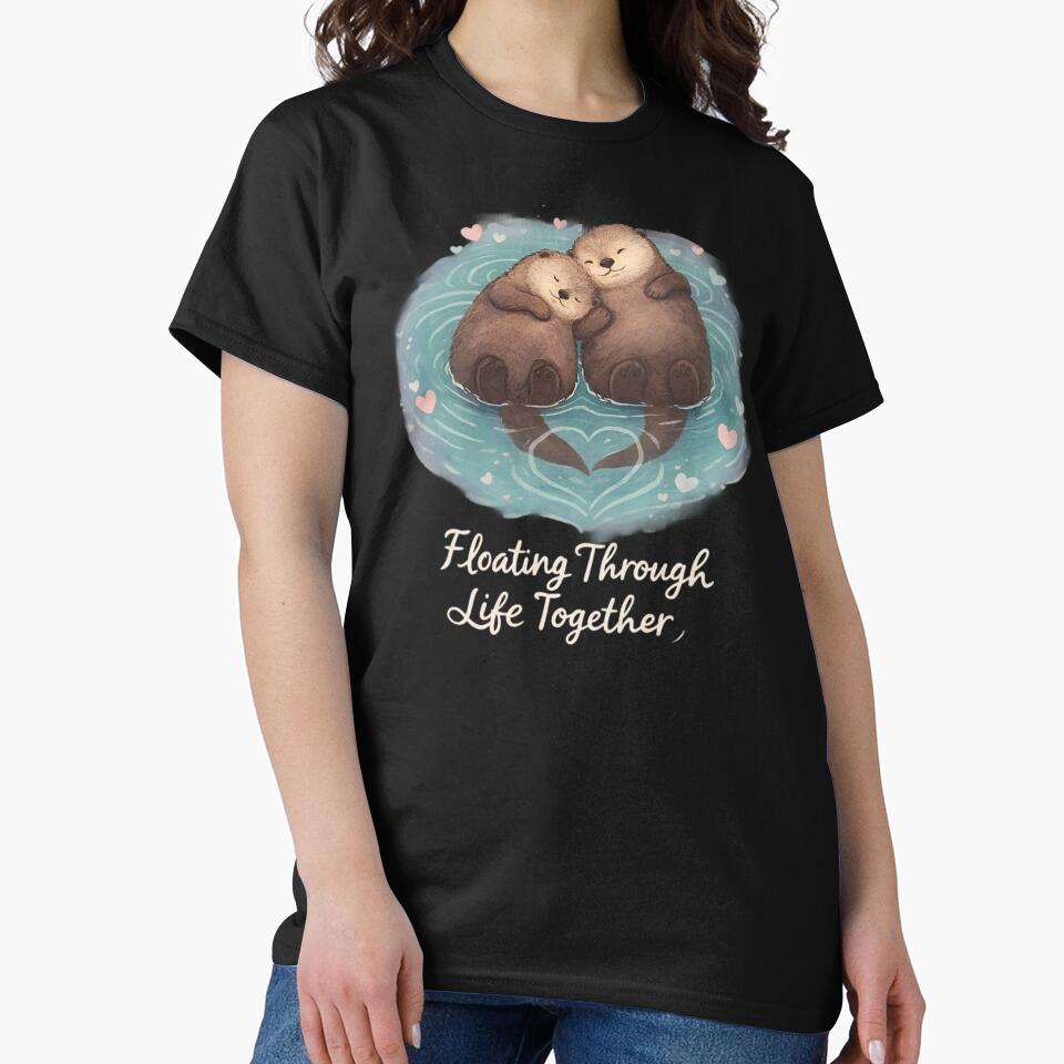 Significant otters otters holding hands by Rally Forge