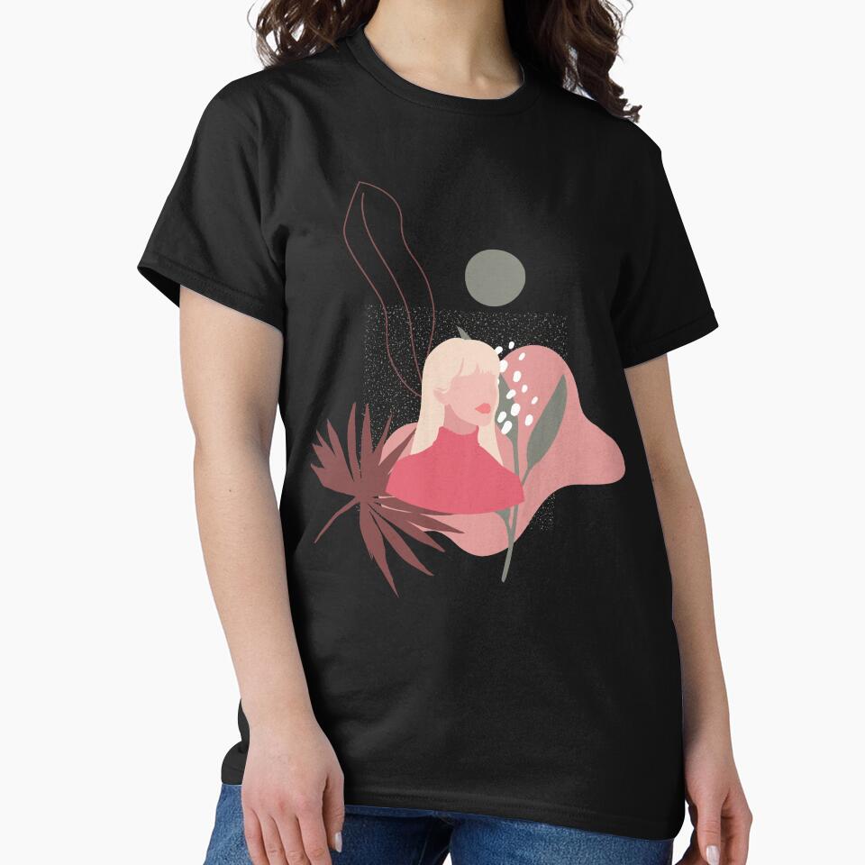 Boho Girl Nature Pink by BeeMeCreative