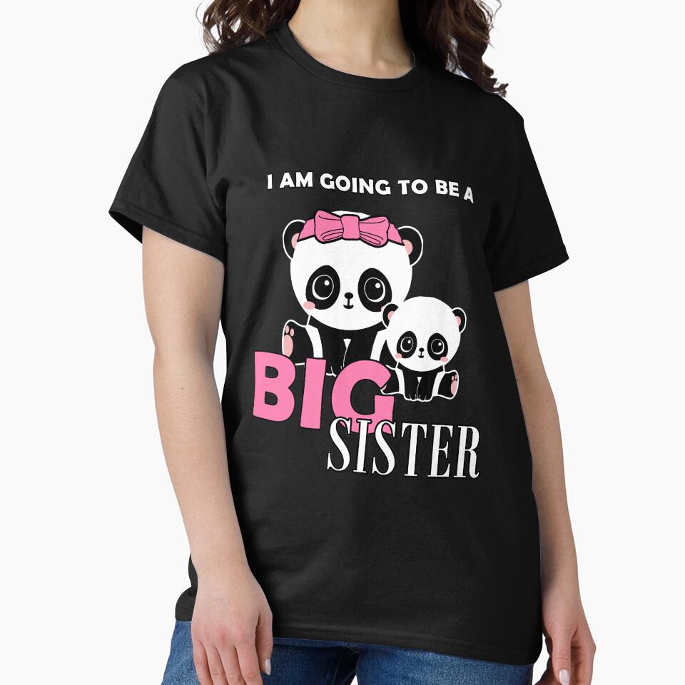 I'm going to be a Big Sis T-shirt by Ktory