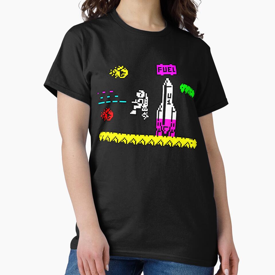 Jetpac ZX Spectrum Art by disposalist
