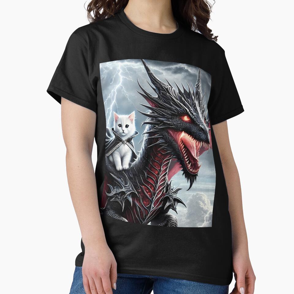 CAT MAMA DRAGON - KITTEN MAMA by HeathersTease