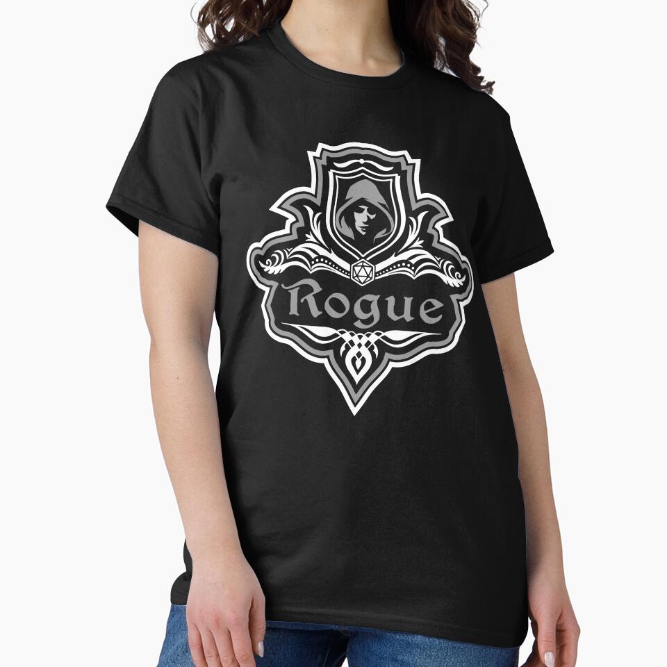 D&D Rogue Class | Dungeons and Dragons Fancy Emblem by sunburstrpg
