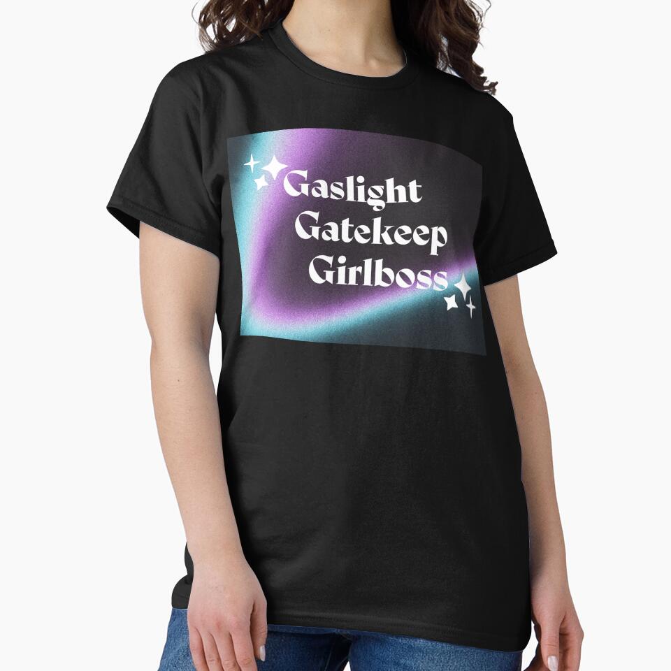 Gaslight Gatekeep Girlboss Starry Galaxy Aesthetic by Astropaint