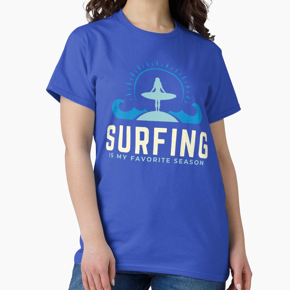 Surfing is my favorite season by LuveraxArt