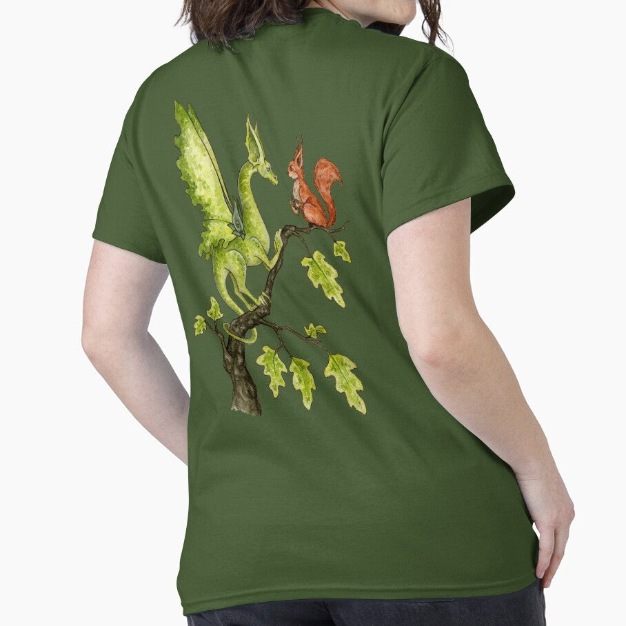 Oak Tree Encounter by AmyBrownArt