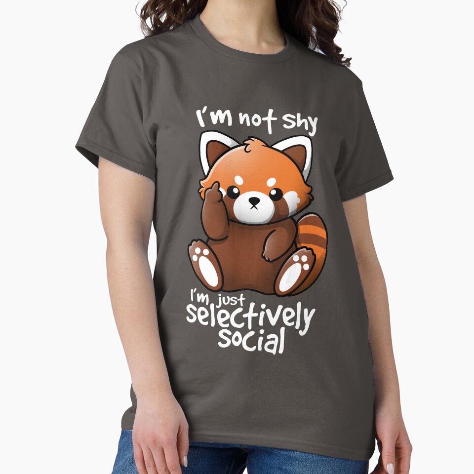Shy red panda by NemiMakeit