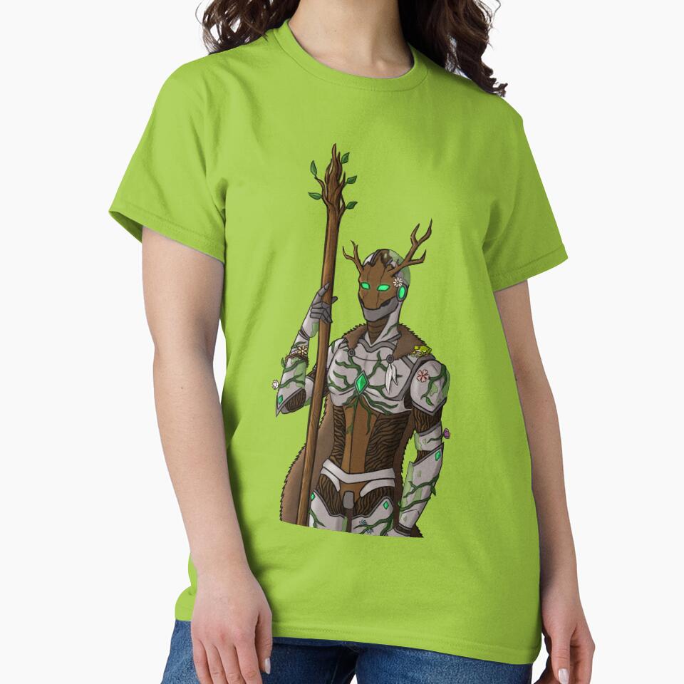 Warforged druid DnD portrait by ZentropyArt