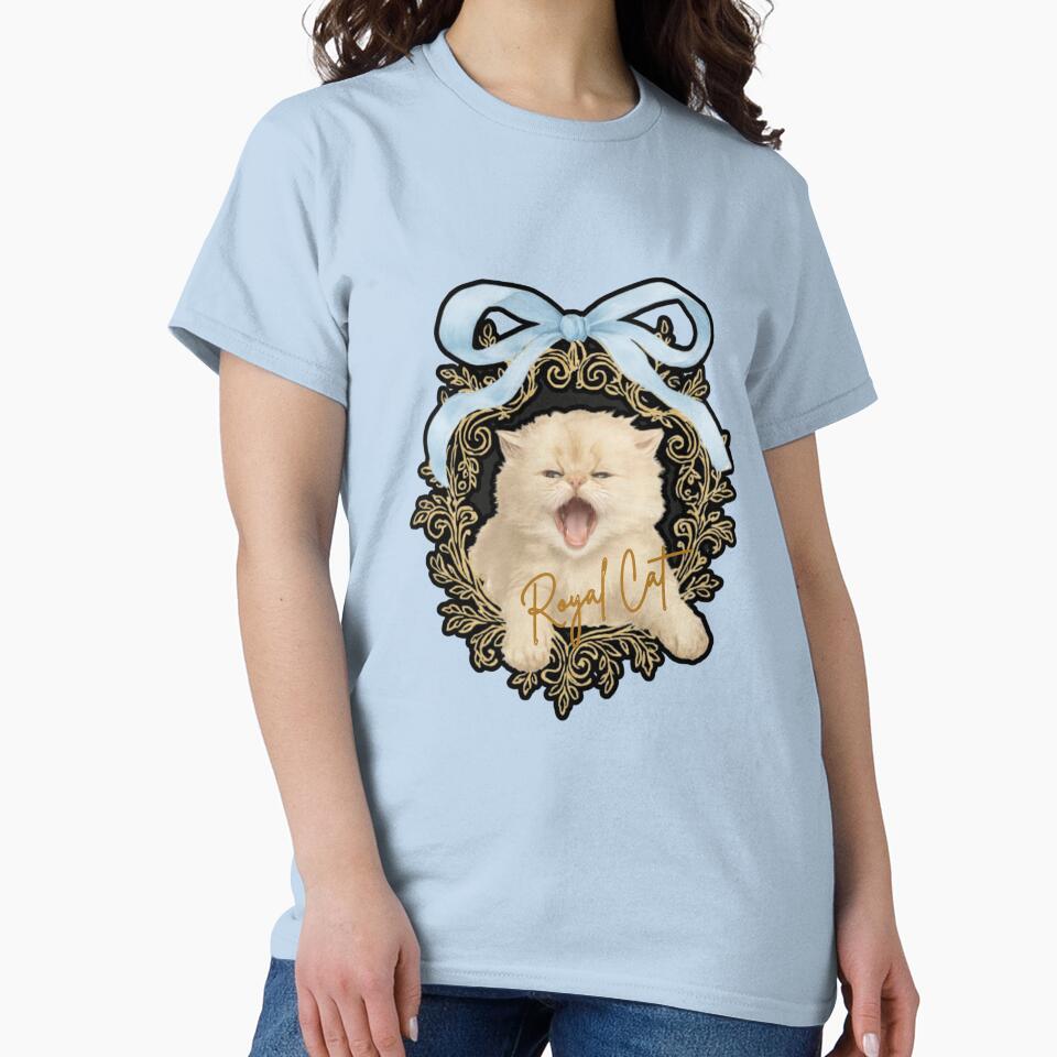 Royal Cat Design | Funny Cat Lover Design by CuteVibesStudio