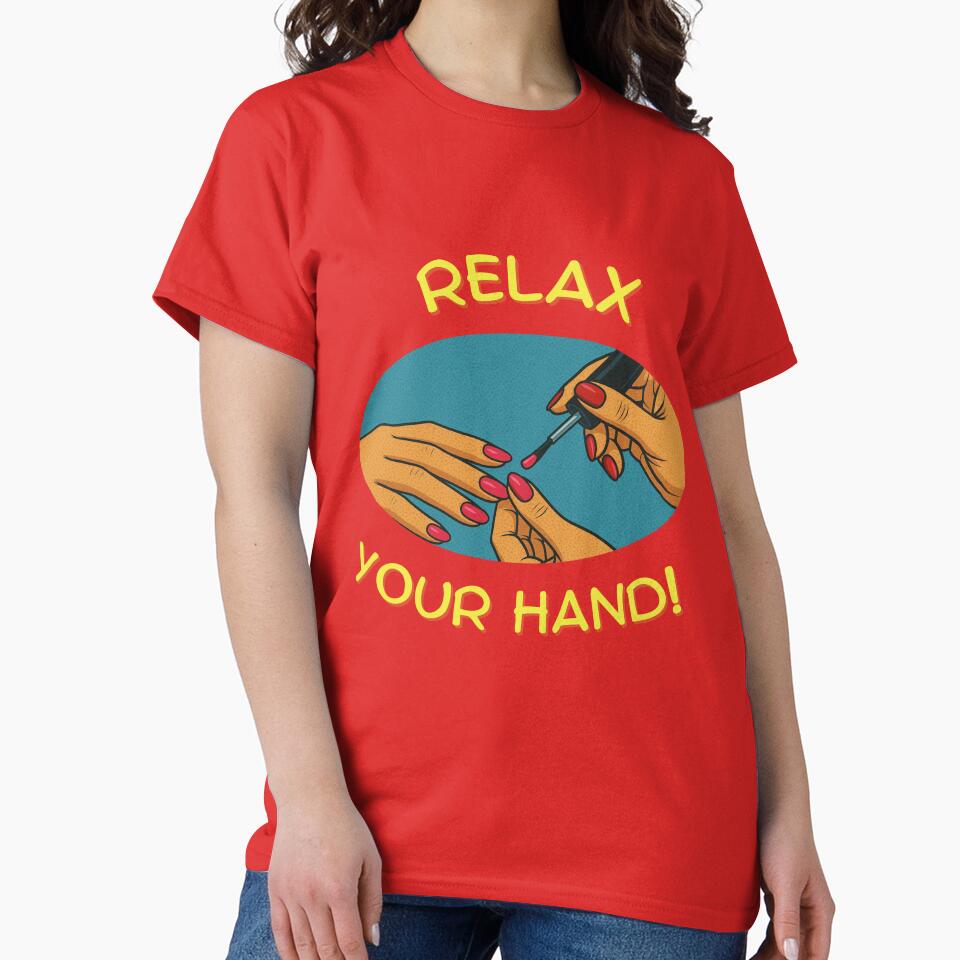 Relax Your Hand! Funny gifts for Nail Tech by ItsLexyVibes