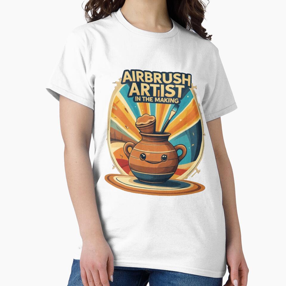 Airbrush Artist In The Making by DmansStore