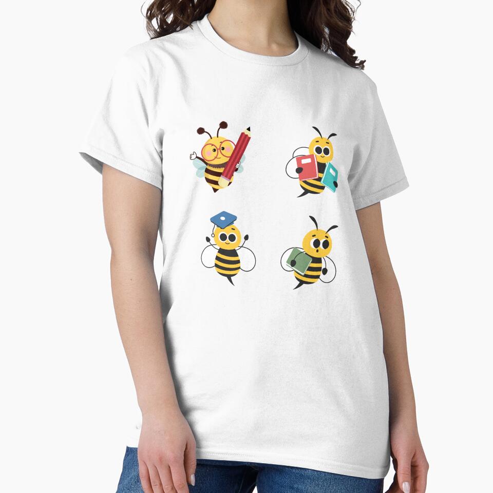 Teacher Bees Sticker Pack by InfiniteSticker