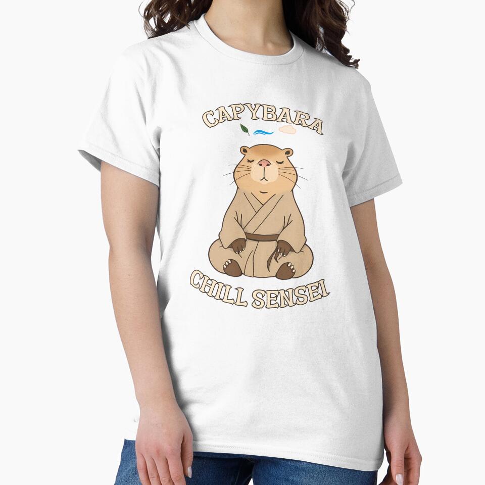 Capybara Chill Sensei by TestudoDesign