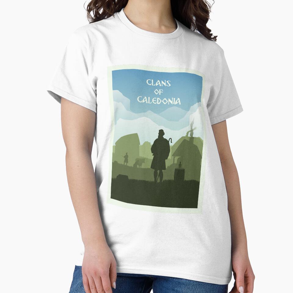 Clans of Caledonia - Board Games - Minimalist Travel Poster Style - Board Game Art by MeepleDesign