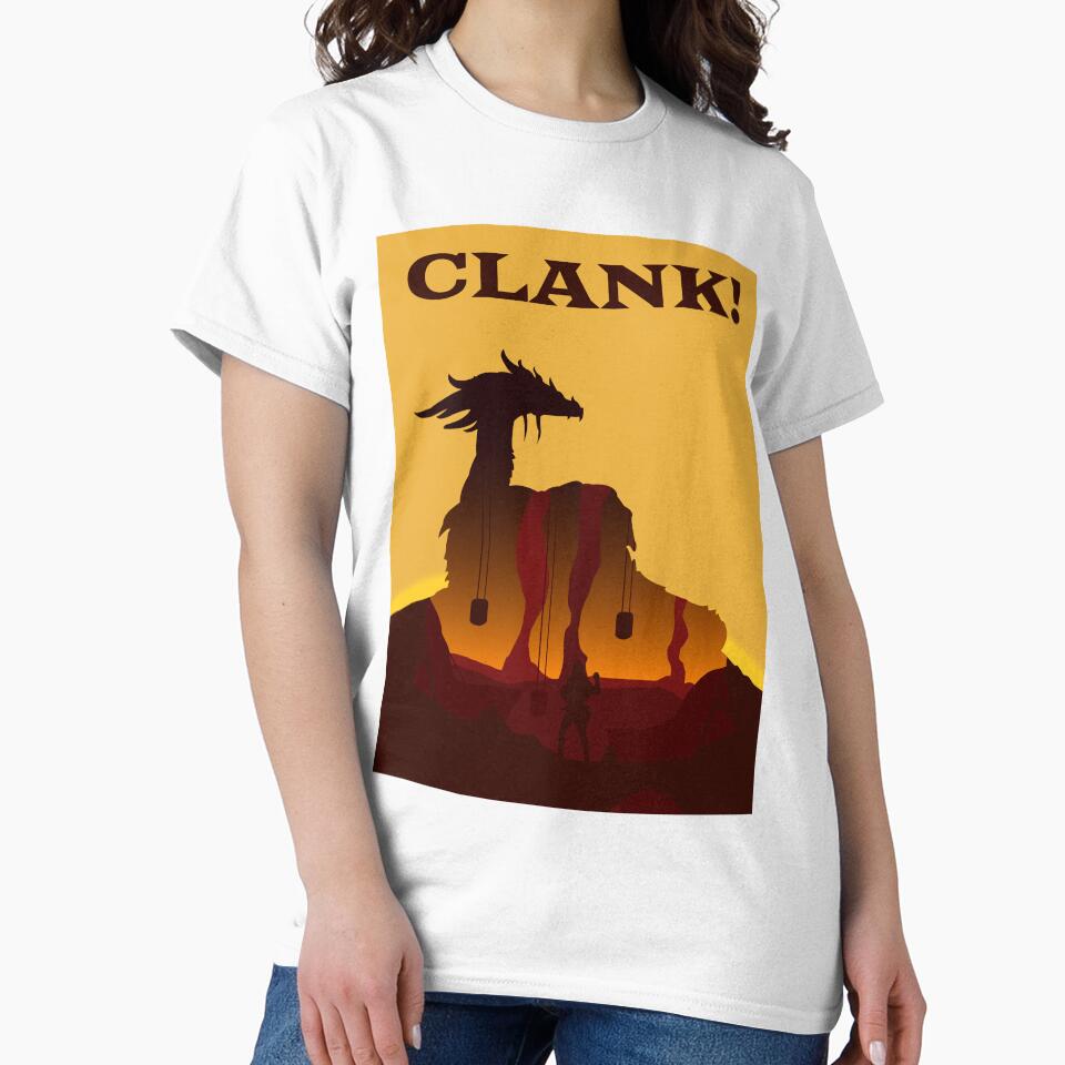 Clank! - Minimalist Silhouette Poster Style - Board Game Art by MeepleDesign