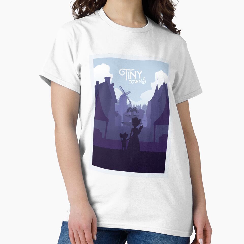 Tiny Towns - Board Games - Minimalist Travel Poster Style - Board Game Art by MeepleDesign