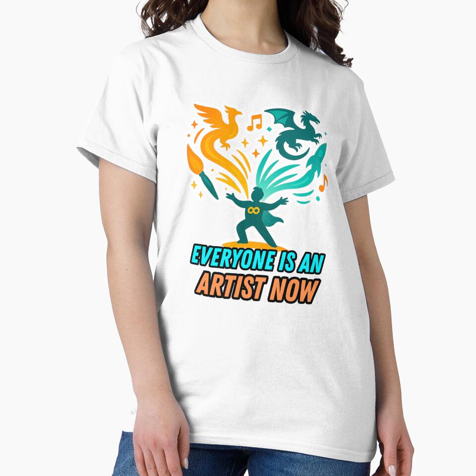 Everyone is an Artist Now by Exponential TOM