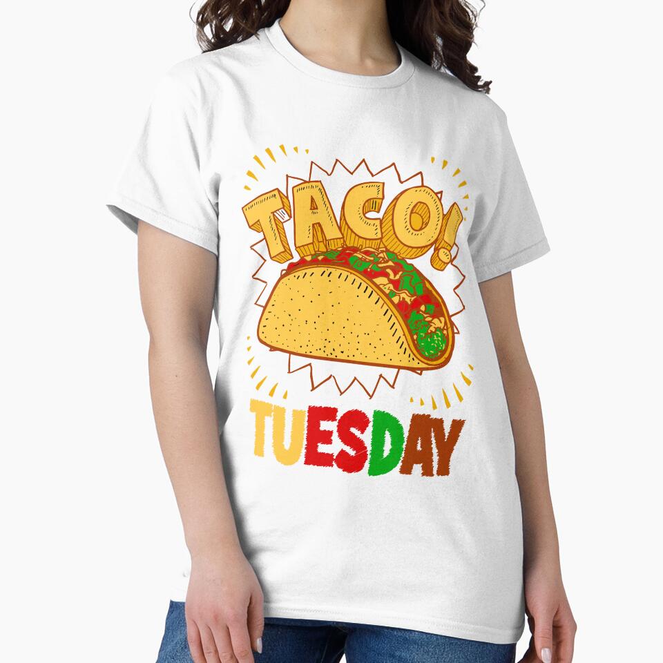 Taco Tuesday Funny Cinco de Mayo Mexican Tacos every Tuesday Night by SweetbeStore
