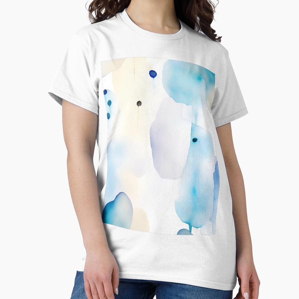 Fluid Simplicity Serene Watercolor Brush Strokes in Minimalist Patterns by Tamas Das