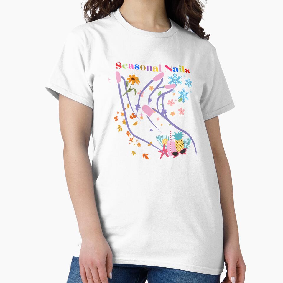 Copy of Copy of Add some color to your life Nail polish T-shirt, Tote, Sticker, Phone case by HannZech