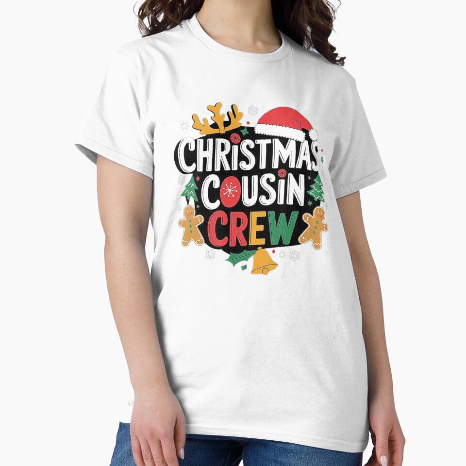 Christmas Cousin Crew - Festive Family Holiday Design by love3617