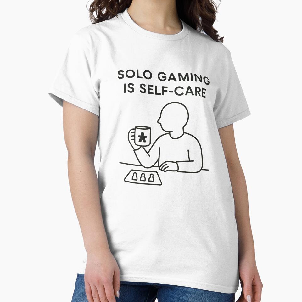 Solo Gaming Is Self Care Board Game by Graphics4X