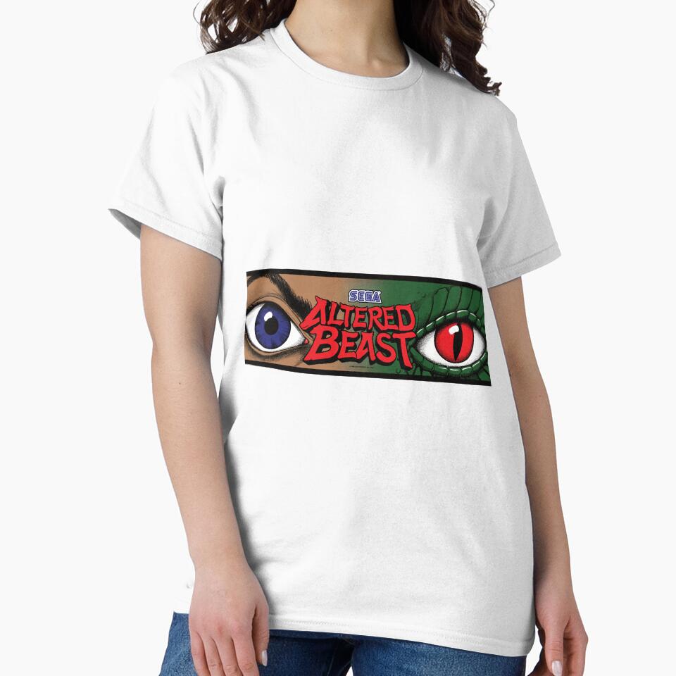 Retro Altered Beast Arcade Marquee Style Design by TheRainFamily