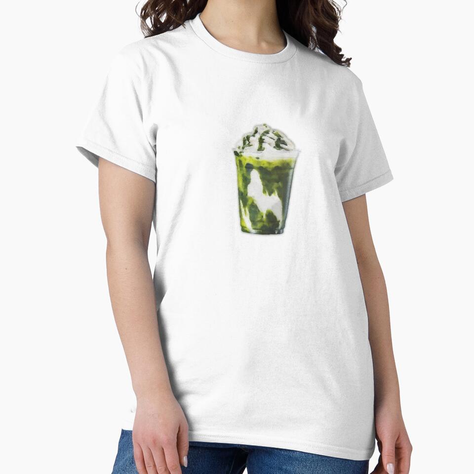 Matcha Latte watercolor by kristineamae