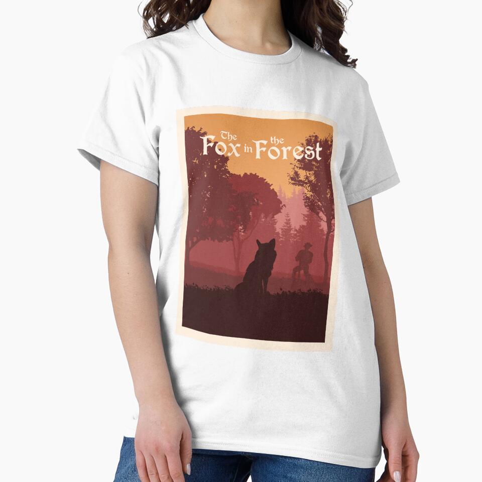 The Fox in the Forest - Board Games - Minimalist Travel Poster Style - Board Game Art by MeepleDesign