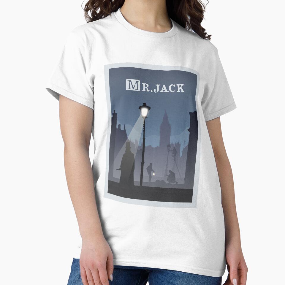 Mr Jack - Board Games - Minimalist Travel Poster Style - Board Game Art by MeepleDesign