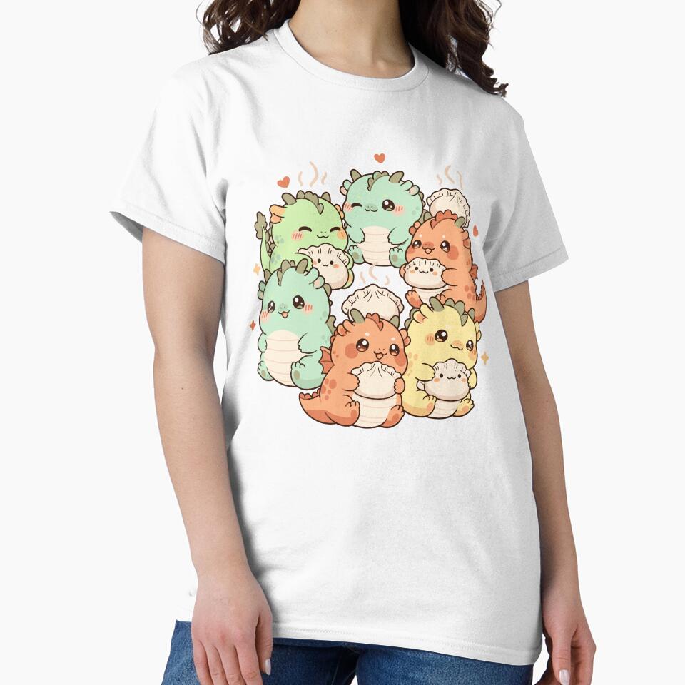 Dumpling Dragons – Kawaii Baby Dragon Feast by Rotten Potatos
